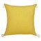 Edge Collections - 20" x 20" - Yellow - Striped Decorative Pillow for Stylish Home Decor - 1 Piece